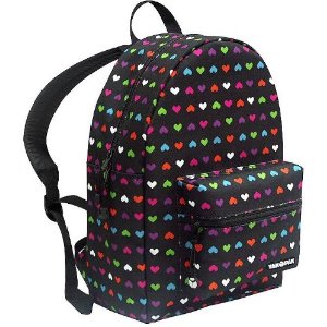 Cute Multicolor hearts backpack by Yak Pak