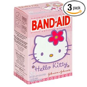 Hello Kitty bandages