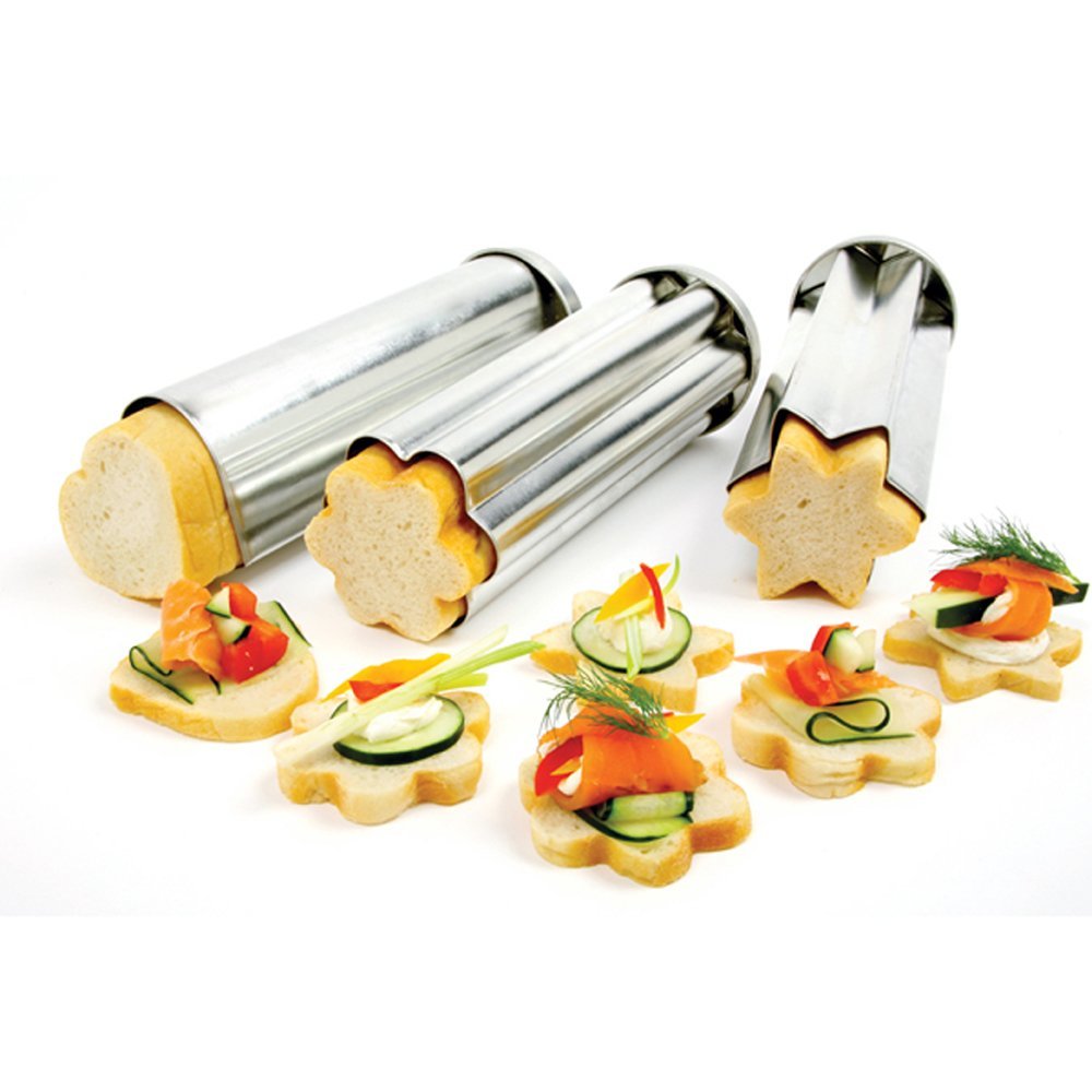 Star, Heart & Flower Bread mold loaf tins