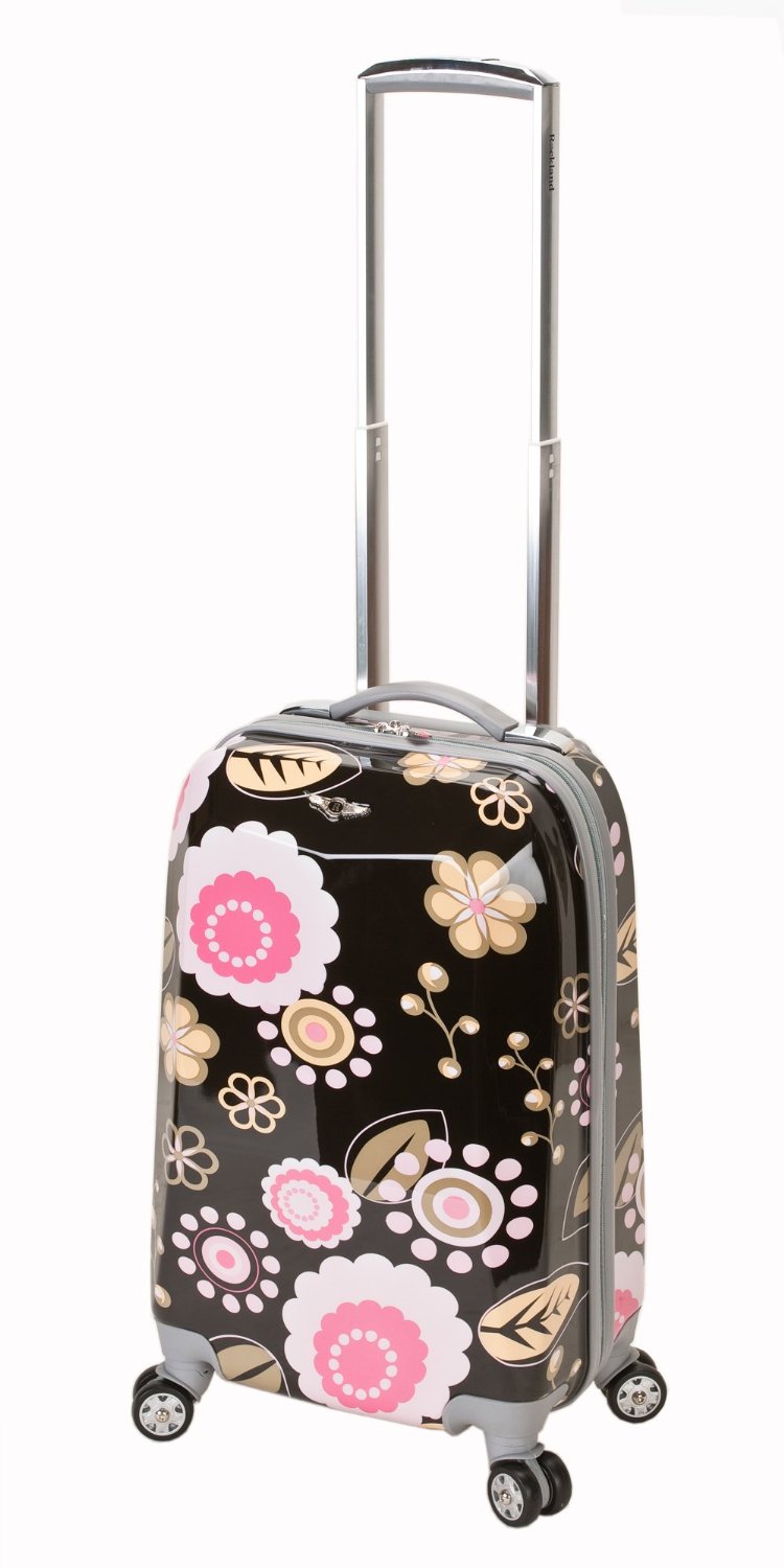Floral luggage Oh So Girly!