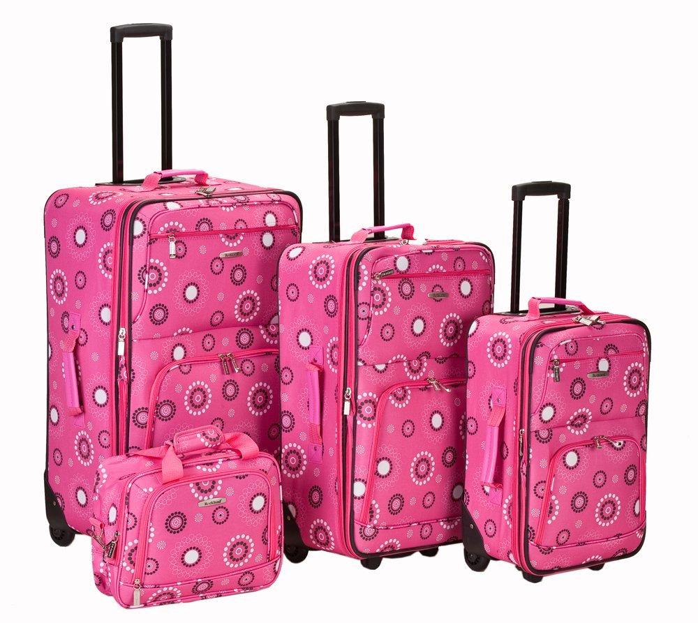 Floral luggage Oh So Girly!