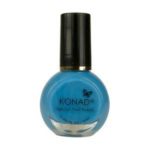 Konad special nail stamping nail polish - Blue