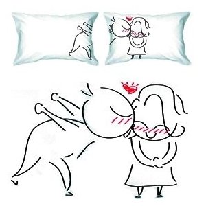 Romantic pillowcases