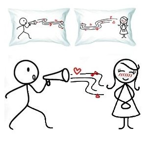 Love pillows
