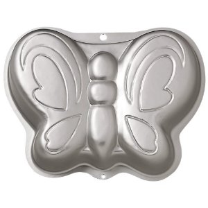 Cute girly cake pans: Butterfly cake pan