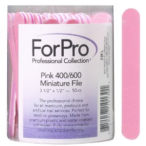 Pink ForPro emery boards