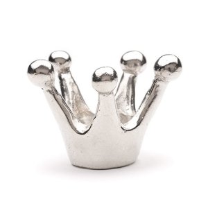 Cute Silver Ring Holder Crown