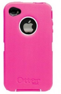 girly pink OtterBox Defender Case for iPhone 4