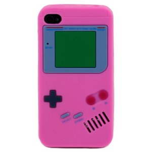 Gamer Girl Pink Gameboy iphone case 