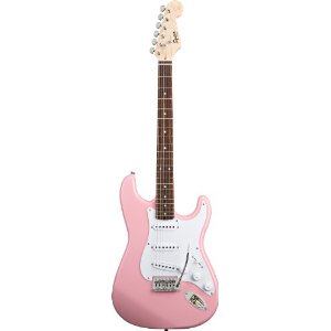 Pastel Baby Pale Light Pink Electric Guitar for Girly Girls
