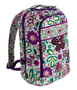 Colorful Vera Bradley floral backpack