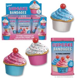 Cute cupcake bandaids