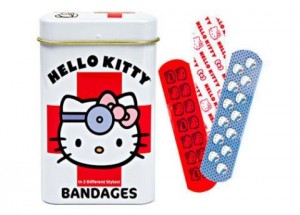 Hello Kitty bandaids