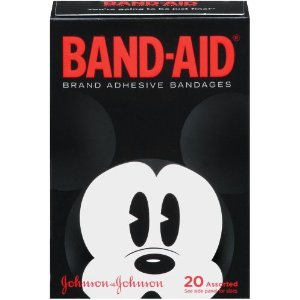 Mickey mouse bandages for Disney fans
