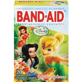 Cute Disney fairies bandaids for girly girls