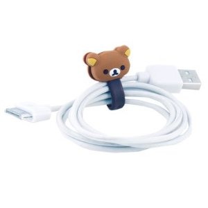 Rilakkuma cute Japanese teddy bear cable winder