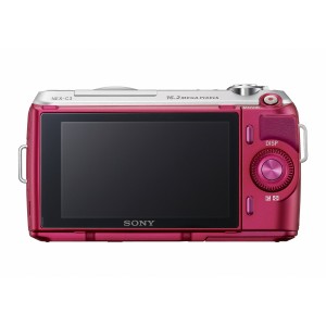 Sony NEXC3 Hot Pink Digital SLR Camera