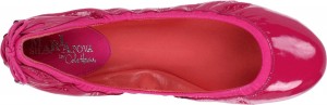 Hot pink shiny patent ballet flats: Maria Sharapova Collection by Cole Haan Women's Air Bacara Ballet Flat