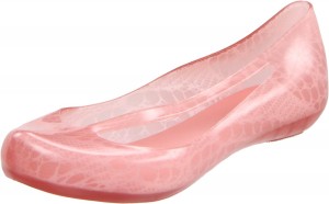 Pink Plastic Shiny ballet flats by Mel (Melissa)