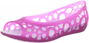 Pink Crocs: Adrina Flat