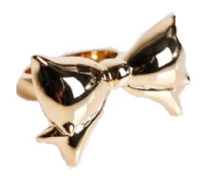 Gold Bow Ring