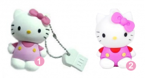 Pink Hello Kitty USB drives