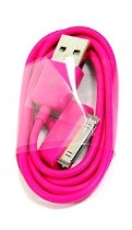 pink iphone charger