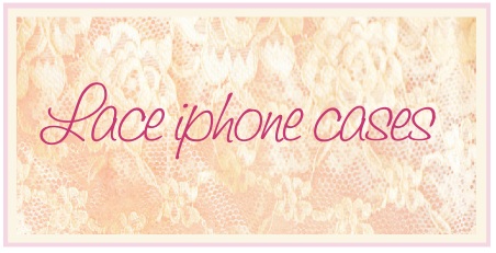 Lace iphone cases