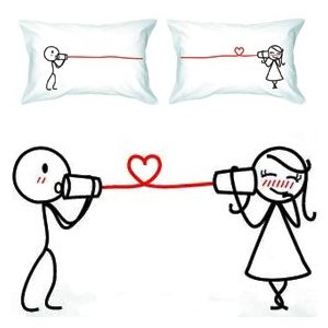 His and Hers Pillowcases