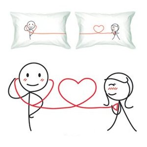 His and Hers BoldLoft pillowcases