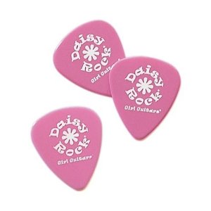 Pink Guitar Picks aka Pink Plectrums by Daisy Rock