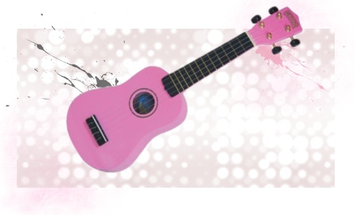 Pink Ukulele