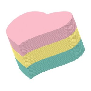 Heart post its