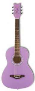 Girls Lilac Purple Acoustic Guitar