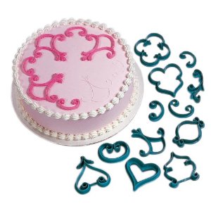 Fancy icing patterns Cake decorating kit