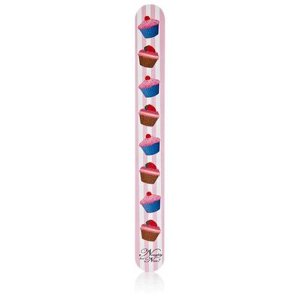 Cupcake pattern nail file