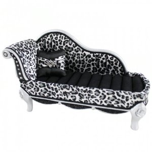 Chic Girly Animal Print Ring Holder Couch