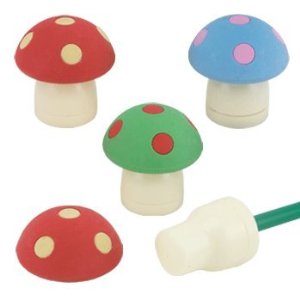 Cute mushroom toadstool pencil sharpener 