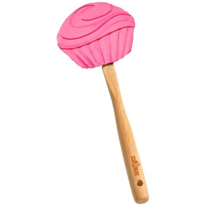Pink cupcake spatula