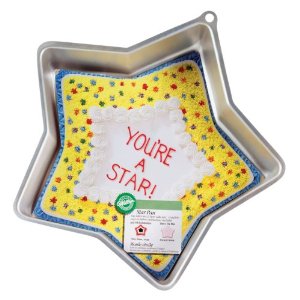 Cute cake pans: Star shaped cake pan