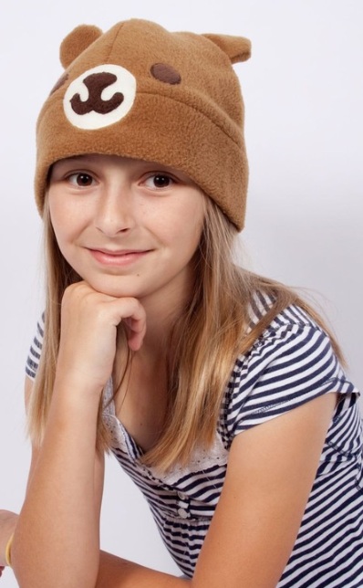 Kawaii Brown Bear Hat
